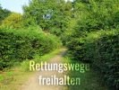 rettungswege freihalten